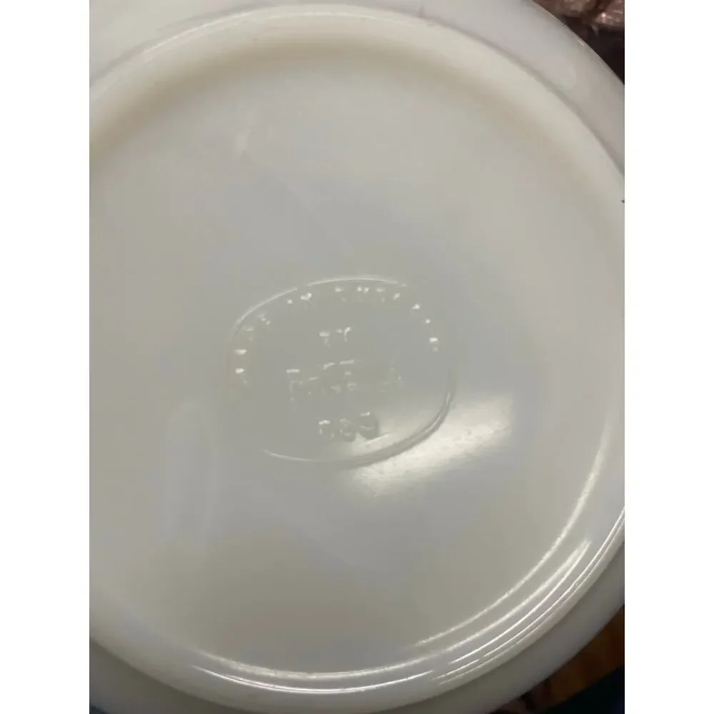 Vintage Phoenix Opalware Yellow Rose Mixing Bowl 9” Made in England MCM